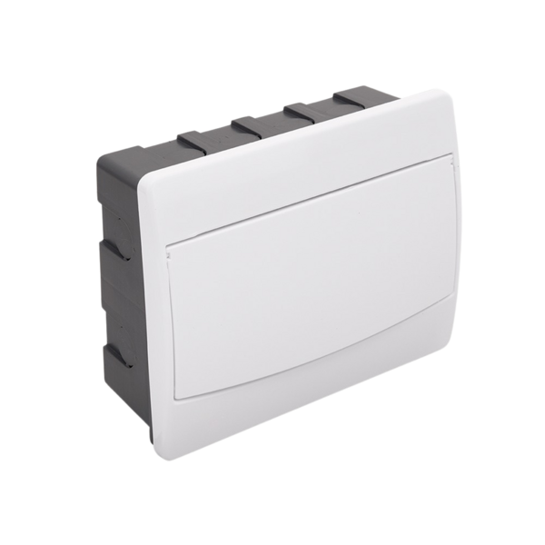 Caixa De Distribuição Embutir 6 A 9 Disjuntores Din Branca Un