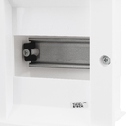 Caixa de Distribuição para Embutir Branca para 5 Disjuntores DIN Steck