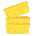 Caixa De Embutir 4x2 Kit 35 Und Luz Fio Interruptror Tomada C