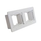 Caixa De Embutir P/ 4 Blocos - Branco  (não Acompanha Bloco)