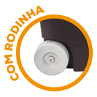 Caixa De Ferramentas Car Box 5100 De Plástico Com Rodas 30cm