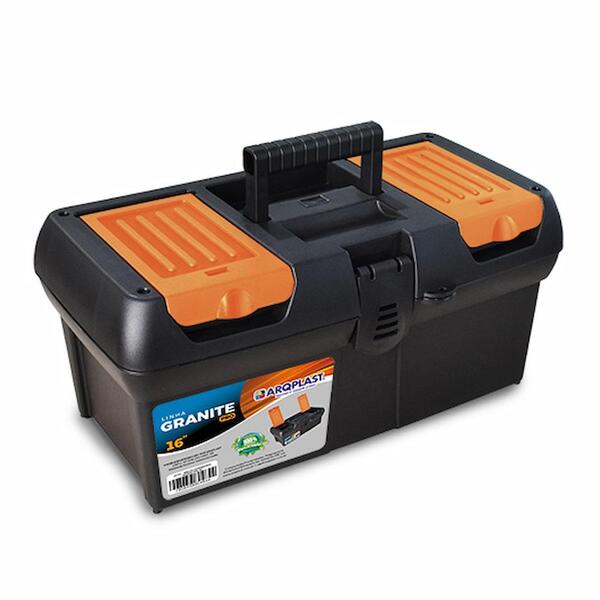 Caixa De Ferramentas Granite Pro 16" Arqplast