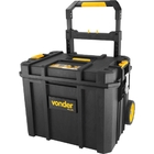 Caixa De Ferramentas Plástica Com Rodas Crv 900 Vonder