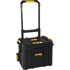 Caixa De Ferramentas Plástica Com Rodas Crv 900 Vonder