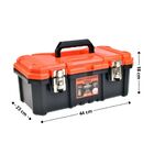 Caixa De Ferramentas Tática Metasul 18 3" Laranja