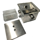 Caixa De Gordura Aço Inox Cesto Para Cozinha Higiêne 25x25cm