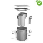 Caixa De Gordura C/cesto Super 41,5x41,5x53 43l Durin