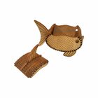 Caixa De Jóias E Pequenos Objetos Peixe Baiacu Mdf Kit C/2