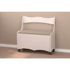 Caixa De Lenha - Estofada - Branco