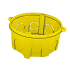 Caixa de Luz 3x3 Amarela Romazi