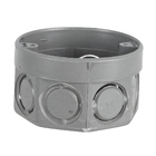 Caixa de Luz 3x3 Octagonal Cinza Tuboline