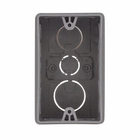 Caixa de Luz 4x2 Retangular Cinza PP Lexman