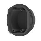 Caixa de Luz 4x4 Quadrada Preto Nanoplastic