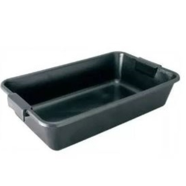 Caixa De Massa 20 Lts Plástica Preta Fj