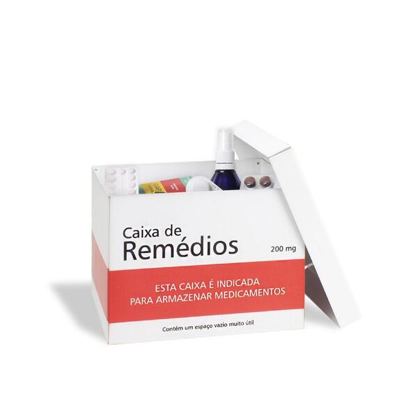 Caixa De Medicamentos Remedios Maleta Organizador Primeiros S
