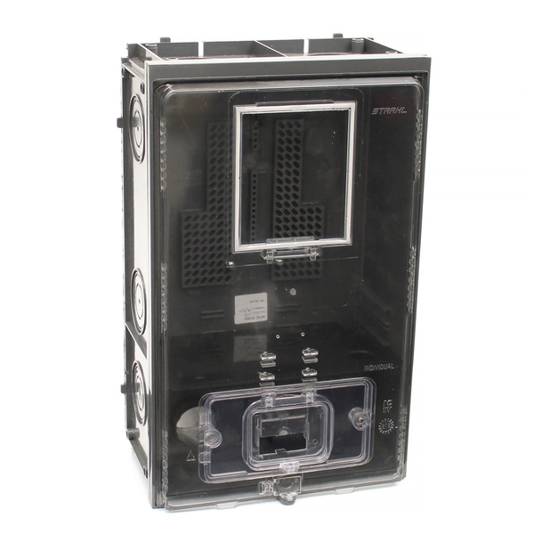 Caixa De Medição Agrupada Com Visor De Vidro Strahl 3191/sf-e
