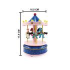 Caixa De Musica Carrossel Musical Cavalinhos De Plástico Deco