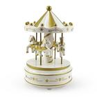 Caixa De Musica Carrossel Musical Cavalinhos De Plástico Deco