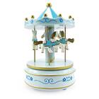 Caixa De Musica Carrossel Musical Cavalinhos De Plástico Deco