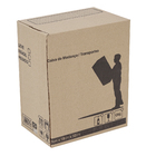 Caixa de Papelão Marrom para Copos e Garrafas 27x18x32cm Target