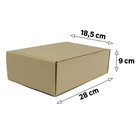 Caixa de Papelão Postagem 28x18,5x9cm N2 Embalagens
