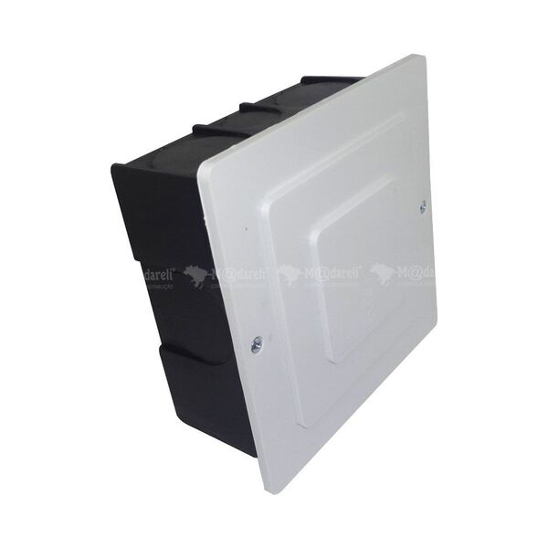 Caixa De Passagem 15 Cm X 15 Cm Tampa Branca - Taf