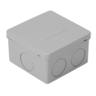 Caixa de Passagem Com Tampa Opaca Alumínio 60x85mm Wetzel