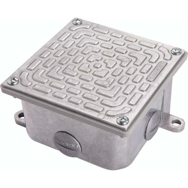 Caixa De Passagem Cp 10x10 Com Saída De 1 Polegada