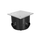 Caixa De Passagem Para Led Brustec Com Tampa Em Inox