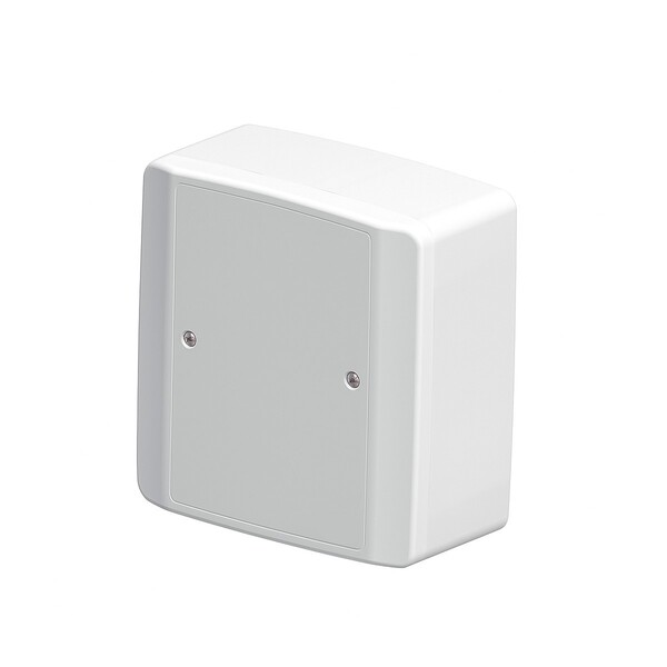 Caixa De Passagem Sobrepor Elétrica Branca 20x20cm Ilumi