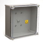 Caixa De Passagem Tampa Transparente 360x360x171 Strahl 3207