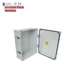 Caixa De Passagem Transparente Dobradiça Fecho Strahl3202/df