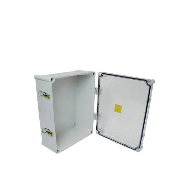 Caixa De Passagem Transparente Dobradiça Fecho Strahl3202/df