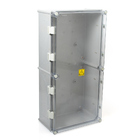 Caixa De Passagem Transparente Dobradiça Fecho Strahl3295/df