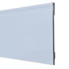 Caixa De Rodapé Adamas - ( C/ Friso) Poliestireno - 20cm - 2,