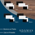 Caixa De Rodapé Adamas - ( C/ Friso) Poliestireno - 20cm - 2,