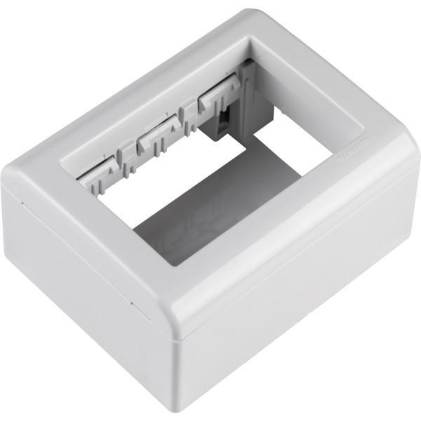 Caixa De Sobrepor 3 Postos Tramontina Lizflex Branca