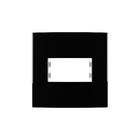 Caixa de Sobrepor 75X75mm Quadrado 1P com Suporte Ebony Margirius