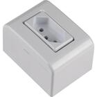 Caixa De Sobrepor Com 1 Tomada 2p+t 20 A 250 V Tramontina Liz