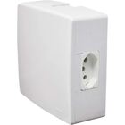 Caixa De Sobrepor Com Disjuntor Bipolar Alumbra C20/2 - 20a -