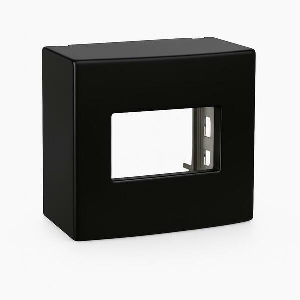 Caixa De Sobrepor Com Suporte Margirius Sleek 75x75 Para 1 Mó