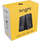 Caixa De Som 0058 Preta Bright