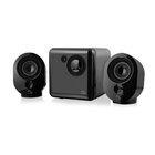 Caixa De Som 2.1 Preto E Grafite Usb Sp166