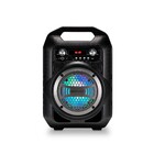 Caixa De Som 6 Em 1 Bluetooth 50w Karaokê Rádio Multilaser