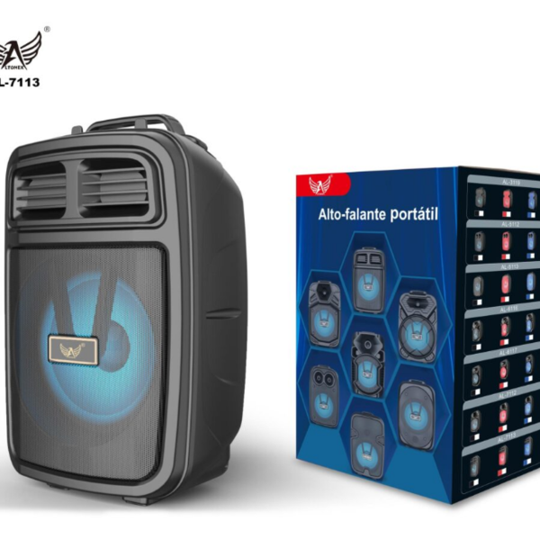 Caixa De Som Altomex Al-7113 Portátil