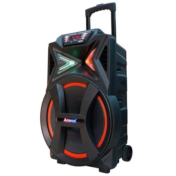 Caixa De Som Amplificada Amvox Aca 501 New X