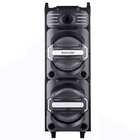 Caixa De Som Amplificada Dj Bluetooth Led 350w Rms Multilaser