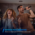 Caixa De Som Amplificada Mondial Cm-550-l 550w Rms Preto Bivo