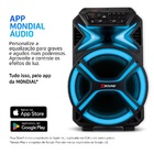Caixa De Som Amplificada Mondial Cm-550-l 550w Rms Preto Bivo
