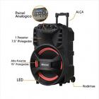 Caixa De Som Amvox Bluetooth Aca 880 Vegas Preto 880w Rms Biv